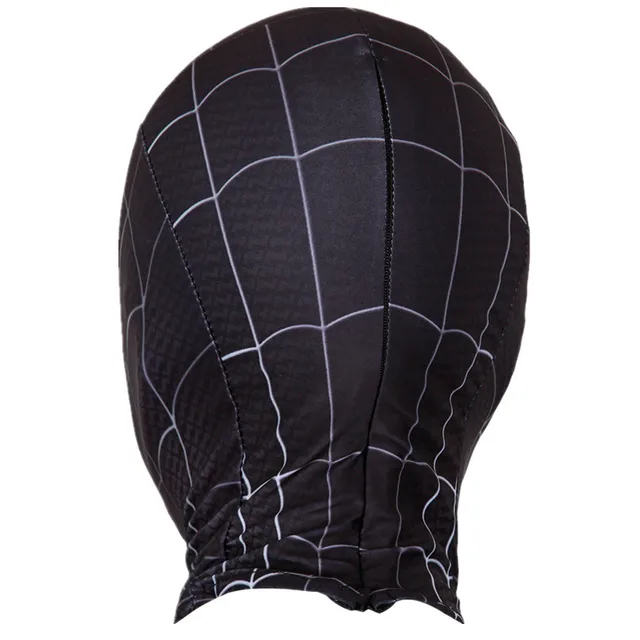 Maschera Da Uomo Ragno - Costume Per Adulti E Bambini, Con Lenti E Cerniera Invisibile - Foto 8