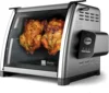 Showtime Large Capacity Rotisserie & BBQ Oven Modern Edition, Simple Switch Controls, Silicone Door Tie, Perfect Preset Rotation 1