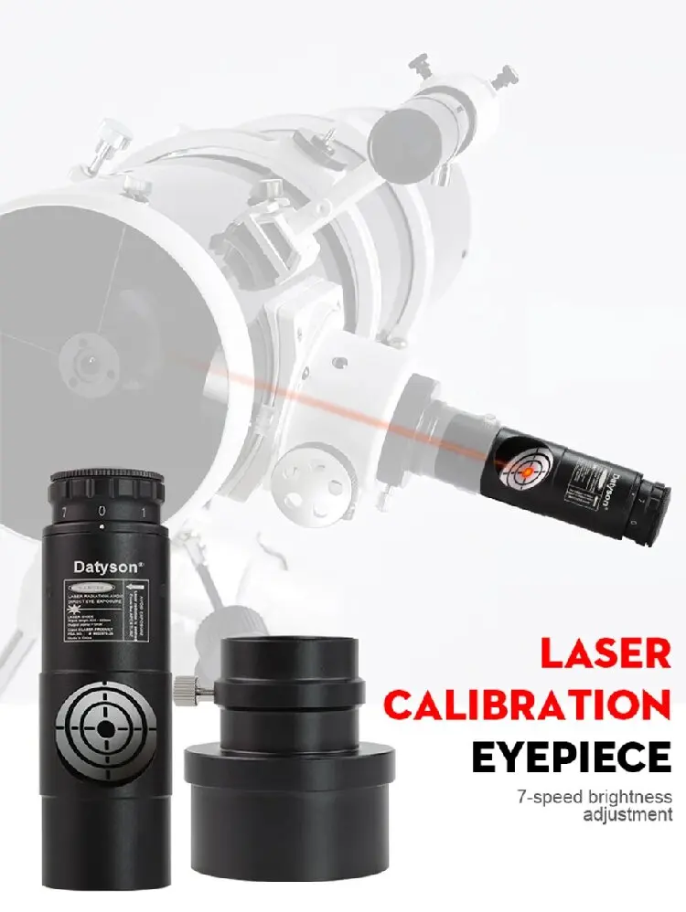 Daytson 1,25-Zoll-Teleskop Newton-Spiegelteleskop 2-Zoll-Kollimatoradapter für Astrofotografie 7 Helligkeitsstufen – Detail 1