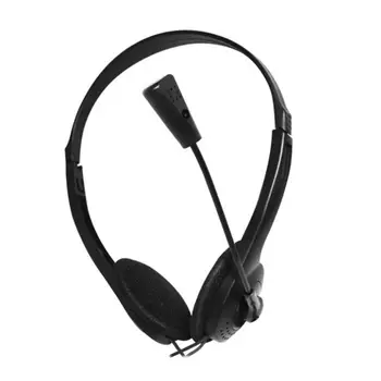 3,5 mm con microfono per computer portatile Cuffie cablate Cuffie stereo