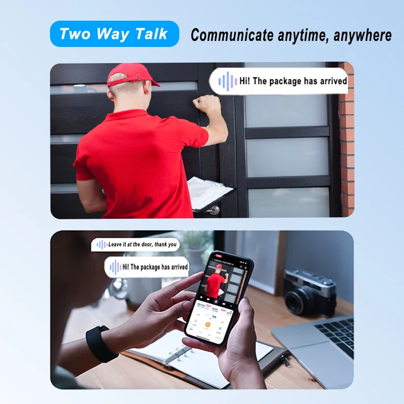 Telecamera WIFI Dahua IPC-T4A-PV 4MP con Comunicazione Bidirezionale, Rilevamento Umano, Allarme Sonoro e Luminoso, Monitoraggio CCTV - immagine 3