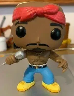 thumbnail image 5 of Nueva figura de vinilo FUNKO POP Rapper Stars Tupac 2pac Star #19 Tupac Shakur #158, modelo de colección de PVC, 5 of 5