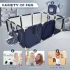 IMBABY Baby Playpen Activities for Baby Large Baby playground Game Playpen for Children Indoor Barrier Protective for Baby Fence 2
