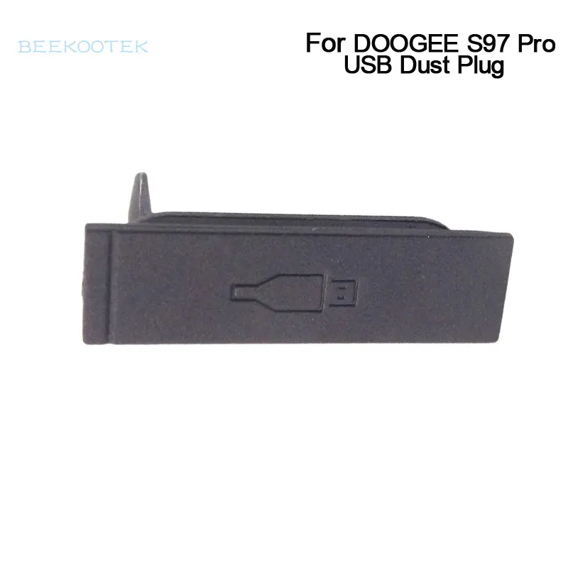 New Original Doogee S97 Pro USB TYPE-C Charge Dust Plug Cellphone Rubber Dust Plug Accessories For DOOGEE S97 Pro Smart Phone