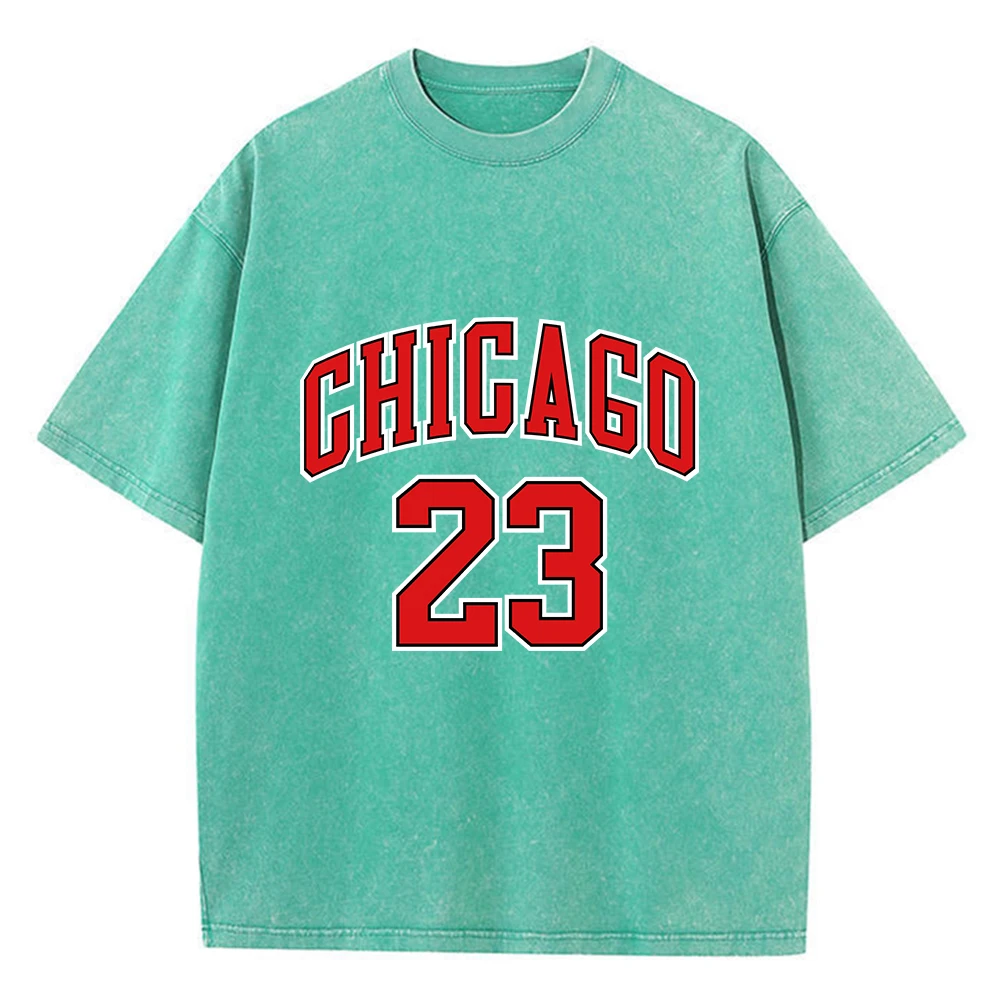 Chicago Basketball Spirit 23 Man Tee Shirt Graphic Sports