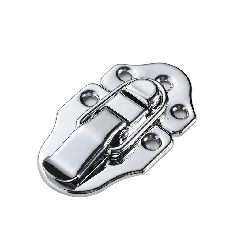 2 sets Vintage Jewelry Wood Box Hasps Drawer Latches Decorative Suitcases Hasp Latch Buckle Clasp Furniture Hardware 40*69mm