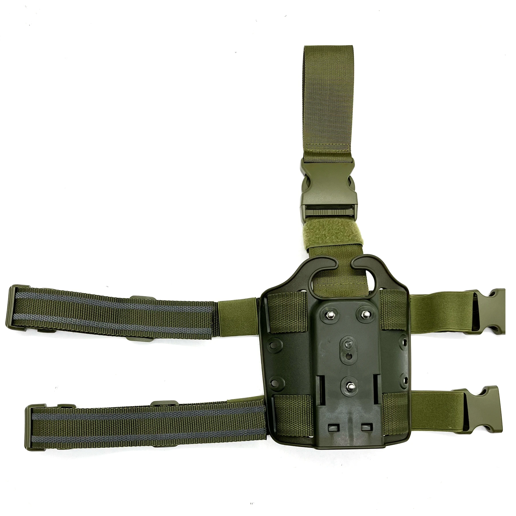 Tactical Leg Gun Holster Platform with Paddle Adapter for Hunting