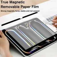 Like Paper Magnetic Screen Protector for iPad Pro 13 2024 Matte Anti-Glare Writing Film for iPad Air 11 inch Removable Draw Film 2