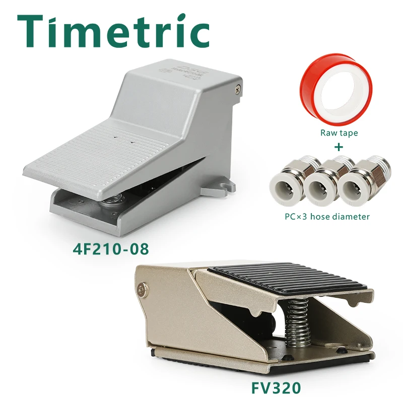 PneumaticControlValveAirValveSwitchFootValve4F21008FootPedal320CylinderValve