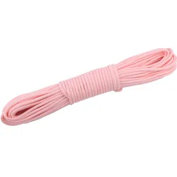 Glow - in - the - Dark Luminous 4mm Nylon Paracord for Outdoor Camping and Survival (Guang Pink)