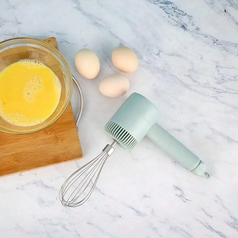 USB Rechargeable MINI Household Cordless Electric Hand Mixer Handheld Egg Beater With 2 Detachable Stir Whisks egg beater food mixer handheld electric whisk