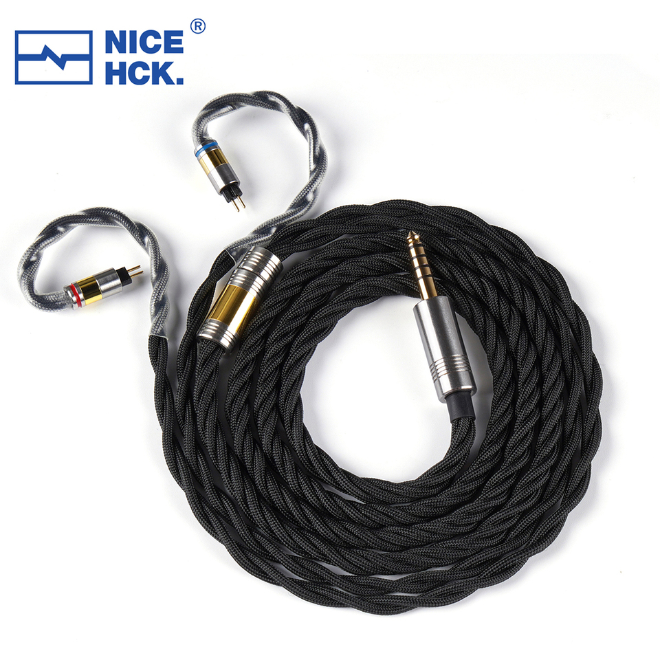 NICEHCK FirstTouch 6N Earphone Replace Cable Upgrade Wire MMCX 0.78 QDC for K5 Bridge  Aurora Volume Legato Hexa Tangzu FuDu