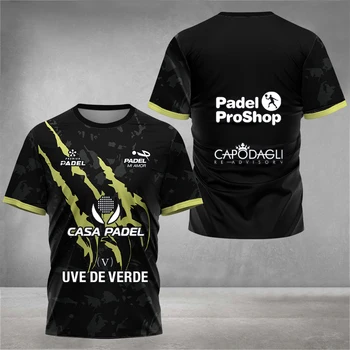 Maglietta sportiva Fitness da uomo maglietta da Jogging da allenamento Tennis Quick Dry traspirante a maniche corte moda abbigliamento da gioco da Badminton