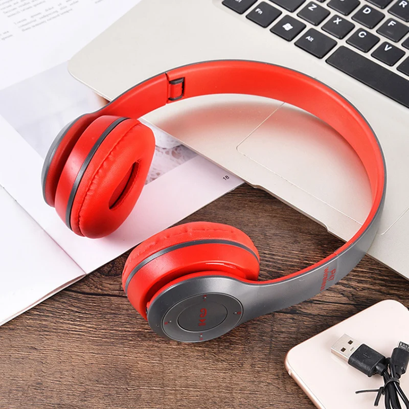 Multifunctional Portable Foldable Wireless Bluetooth Connected Headphone Comfortable Audio Stereo for IOS Android iPhone Samsung view 4