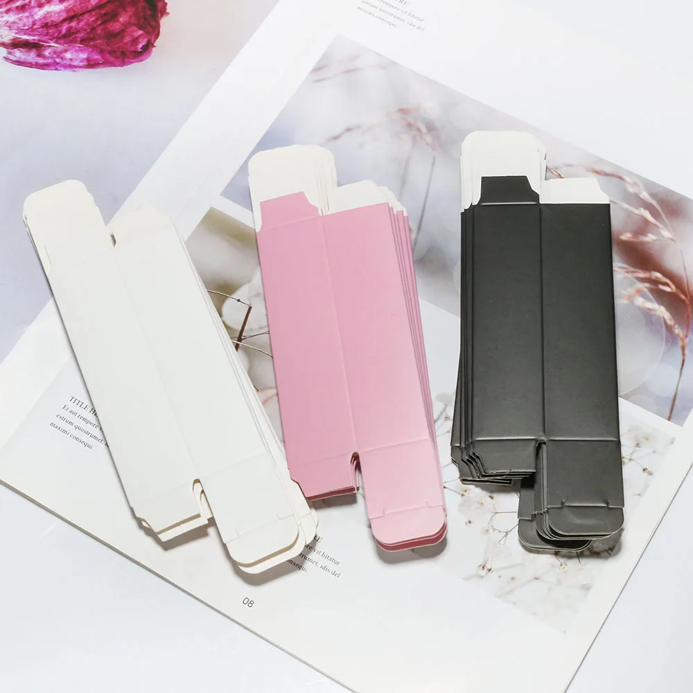 Folding Carton Lip Gloss Box – Custom Kraft Paper Packaging with Private Label Logo, Id... - SKU FCB11330 - UGI Packaging