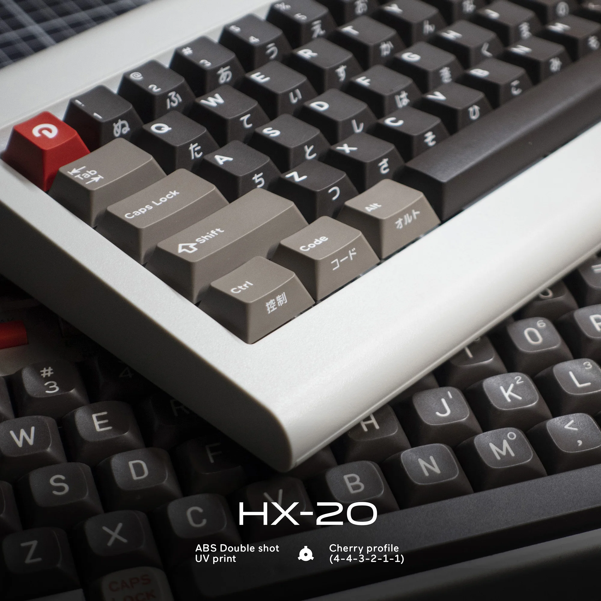 Perfil Silencioso do Deserto Keycap Domikey x Inky Cereja para mx Stem Teclado Poker 87 104 Gh60 Bm60 Bm65 Bm68 Bm80 Csctc75 Vn96 - Imagem 5