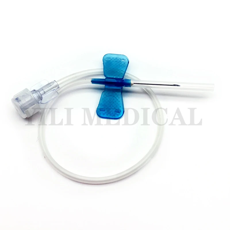 50Pcs/Lot 23G 21G 25G Disposable Sterile Intravenous Needle scalp vein set butterfly needle infusion needles