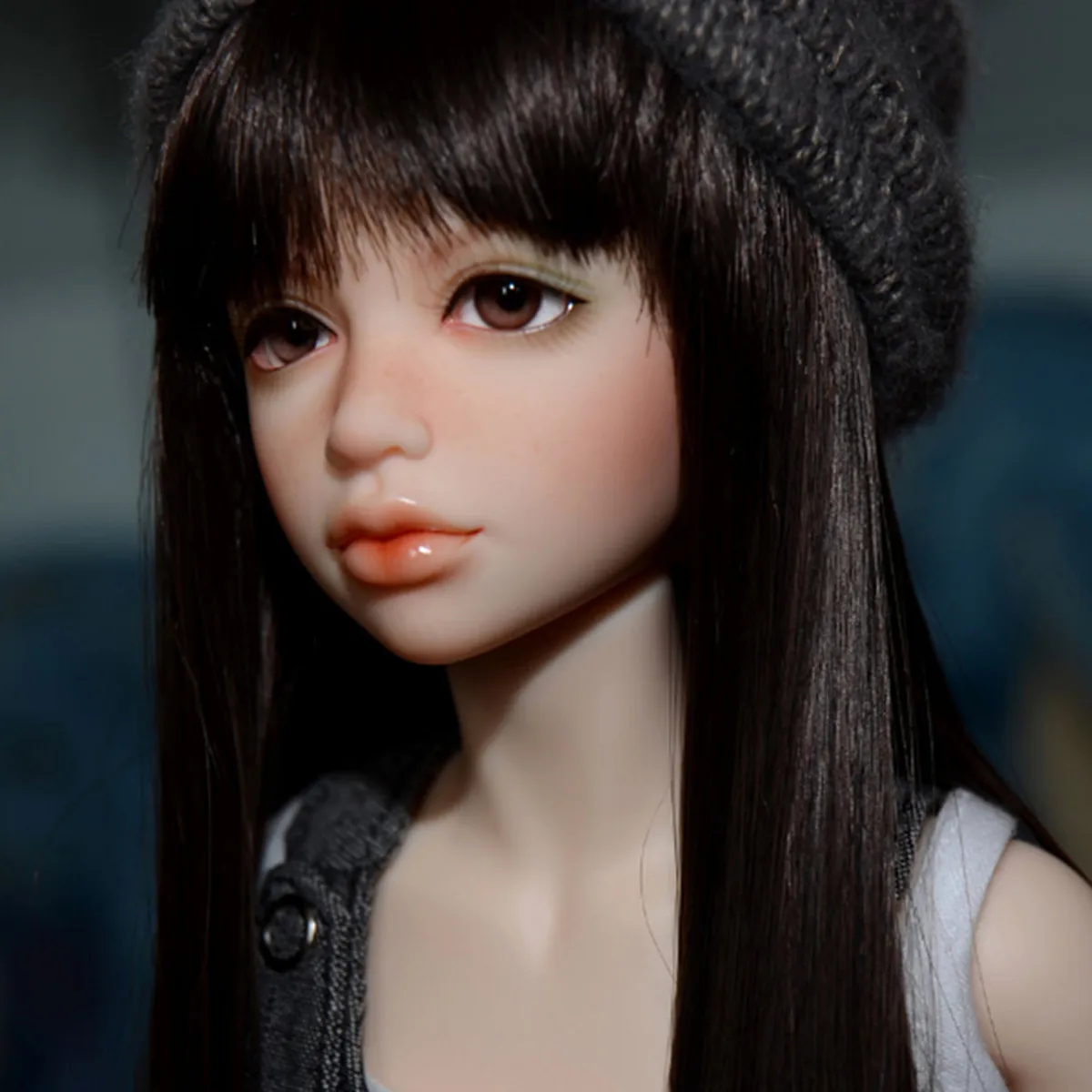 

New 1/4bjd sd doll JID 45cm benny female resin toy humanoid ball joint spot makeup