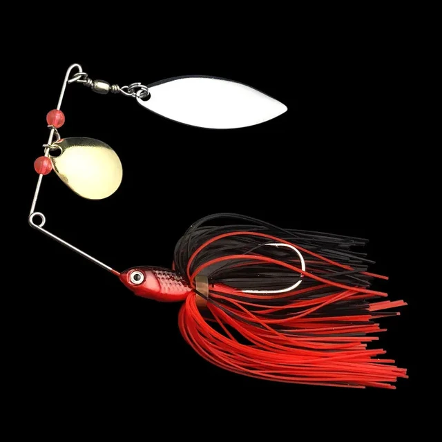 Swim Jigs Kits Fishing Lure Silicone Bait Skirts Casting Jig Sharp Hook Spinners  Spinnerbait Metal Trout