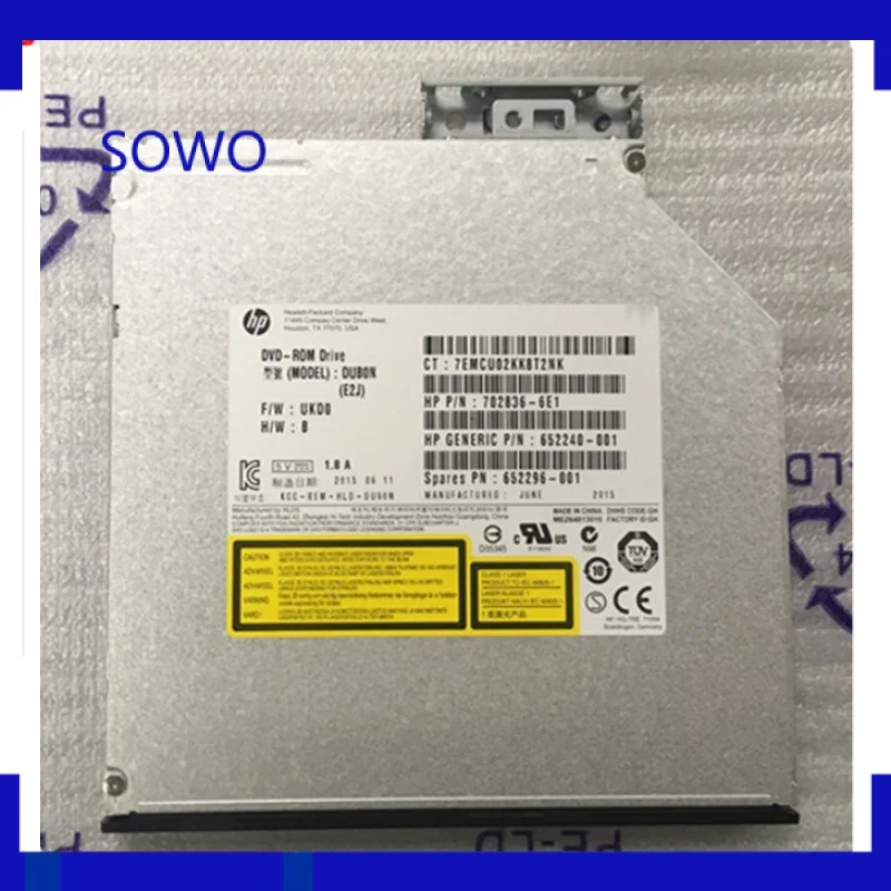 

Новый оригинальный оптический привод для сервера HP DL360P G8 652296-001 652240-001 ременной крепеж P/N: 702836-6E1