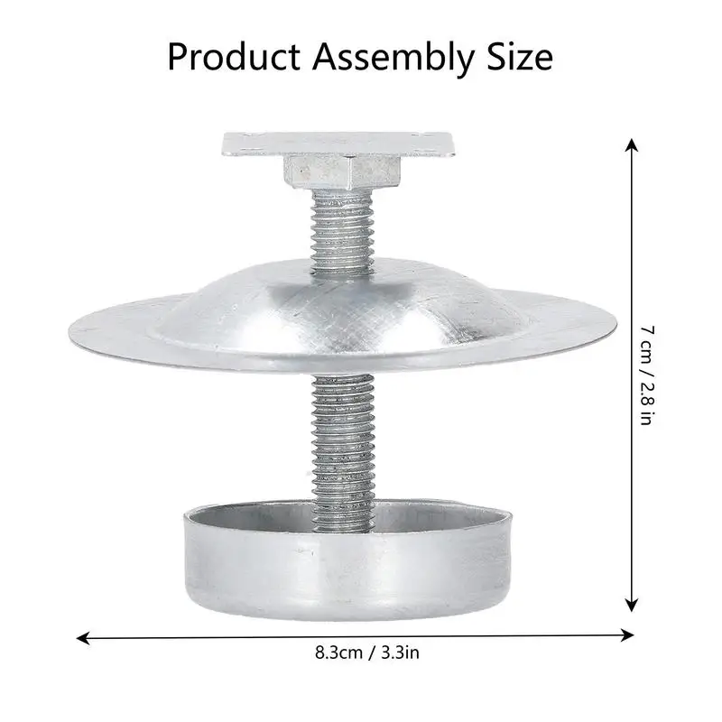 Ant Proof Bee Feet 4X Ant Proof Stainless Steel Sturdy Bee Hive Feet Stands Effective Patio Lawn & Garden Supplies For Beekeeper