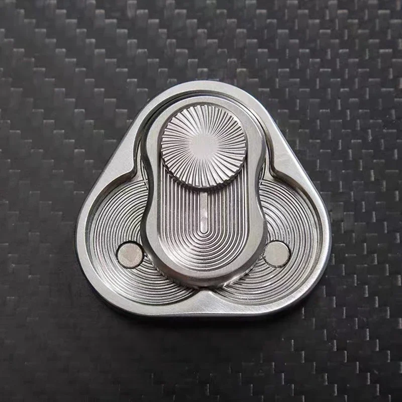 Triangle Magnetic Fidget Slider Metal Anti Stress Anxiety ADHD Autism Toys Adults Kids TDAH Ansiedade Al&iacute;vio Do Estresse