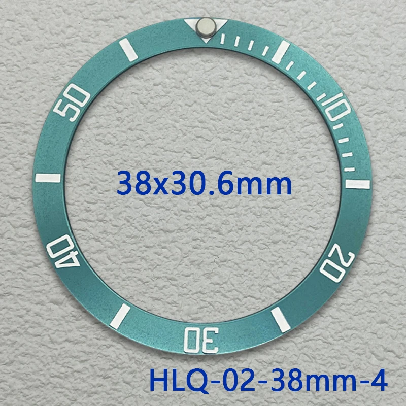 Elegant Beveled Aluminum Watch Bezel – 38mm x 30.6mm