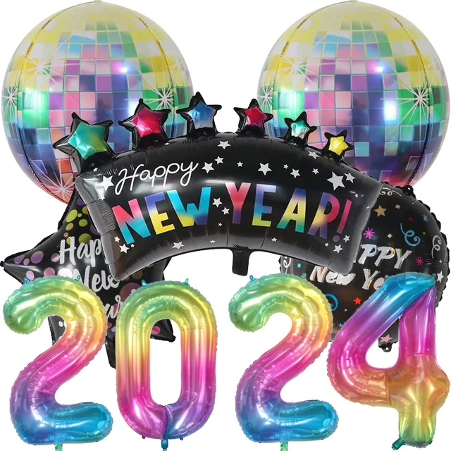 2024 Mylar Balloons 40in Alphabet Balloon Shiny Aesthetic Giant Universal 2024  Balloons Gold For Graduation Decorations - AliExpress