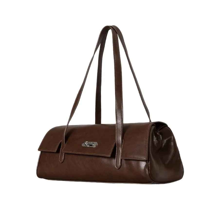 2025 Luxury woman new fashion Shoulder bag soft leather square fashion tote bag leather Fashionable Handbag underarm bag