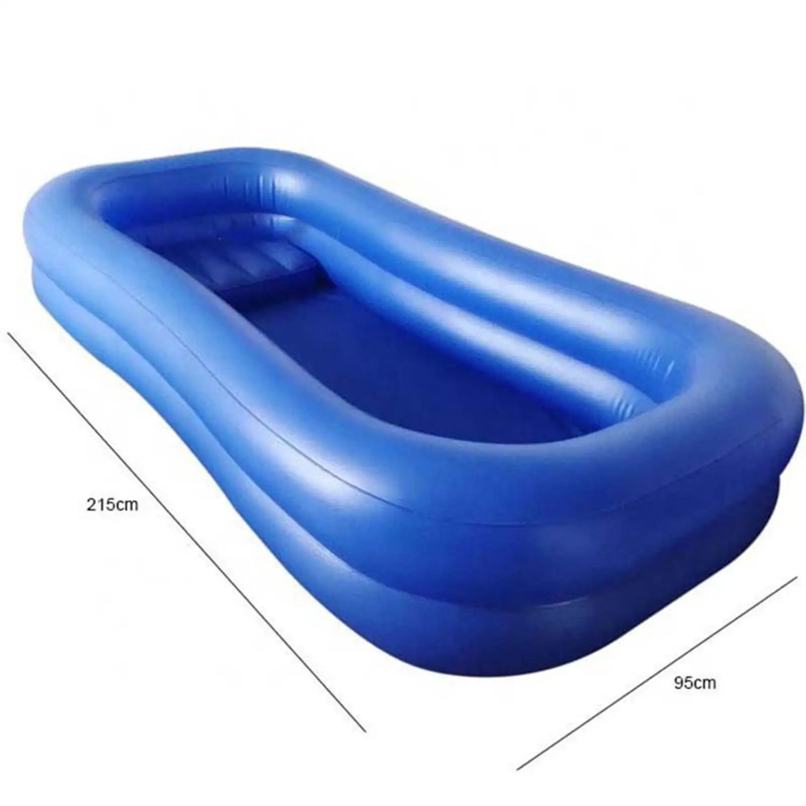 Inflatable Bathtub Foldable Comfortable Bath in Bed Body Washing Basin System for Bedridden Handicapped Disabled Adults Seniors