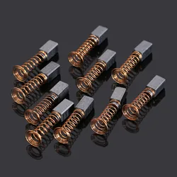 20pcs/10Pairs Carbon Brush Spare Parts for Generic Electric Motor Power Tools 5x5x8mm Mini Drill Dremel Rotary Tool Accessories