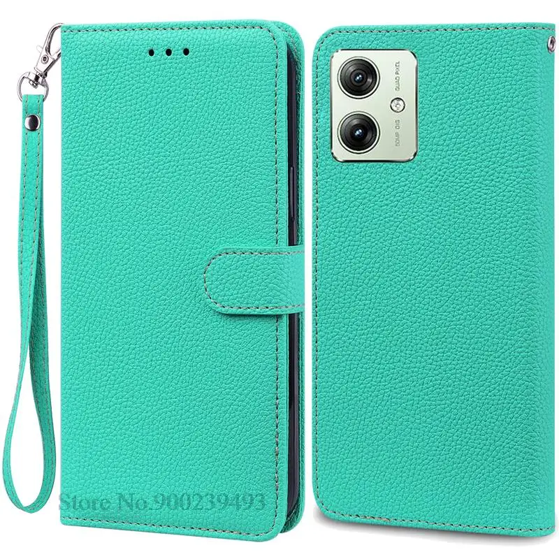 Elegant Silicone Leather Flip Wallet Case