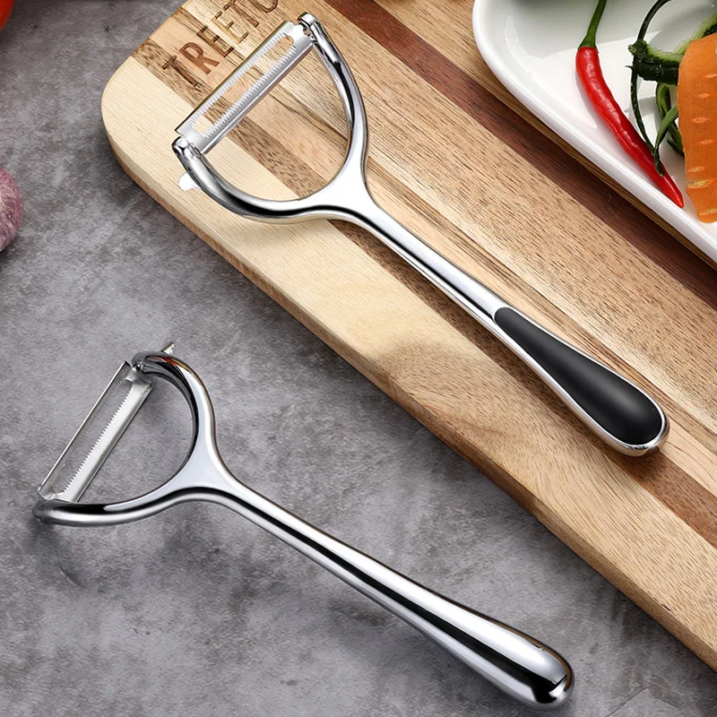 2Pcs Vegetable Peeler Potato Cutter Wavy Knife French Fries Carrot Onion Slicer Holder Vegetable Cutting Tools Kitchen Gadgets