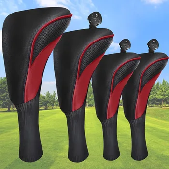 4-Piece Premium Golf Head Covers 1