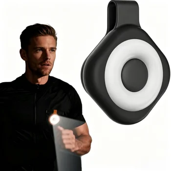 Luce LED magnetica per selfie da cellulare, portatile, ricaricabile, con clip, torcia per lettura, corsa, campeggio, regalo creativo