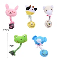 Dog Cotton Rope Pet Dog Molar Rope Pet Dogs Durable Bite Resistant Rope Chew Toys Pets Teeth Cleaning Supplies For Small Meduim 2