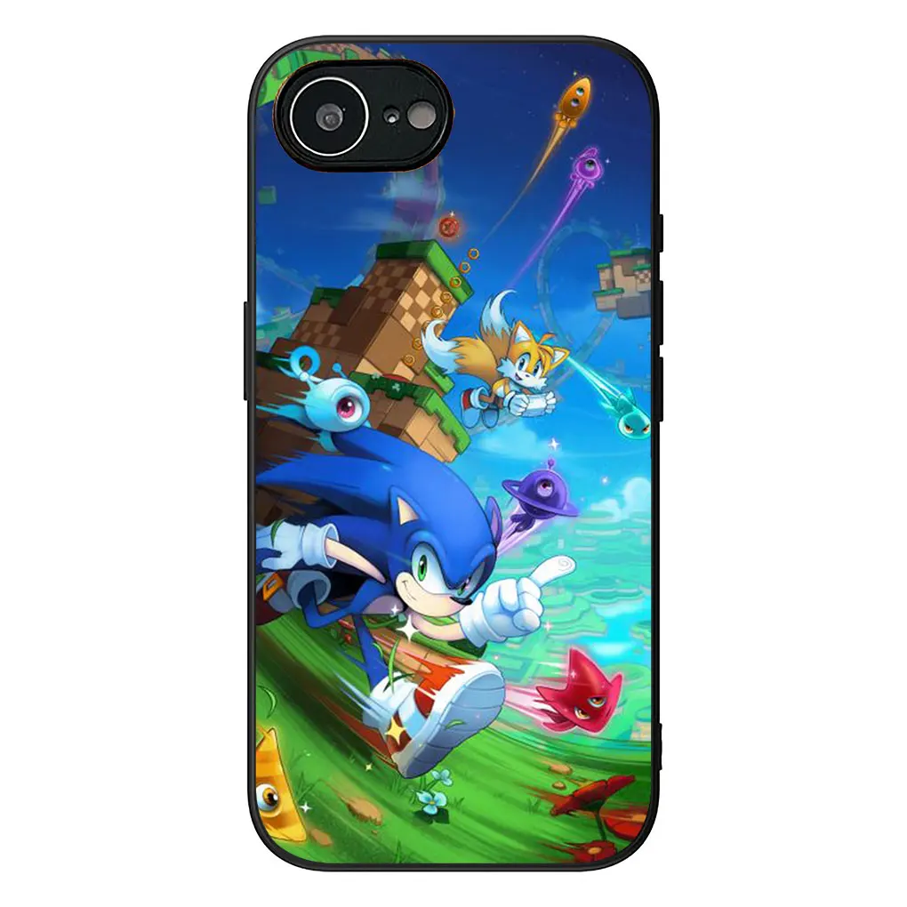 Sonic Hedgehog Flexible Phone Cover - Vibrant Design & Durable Protection