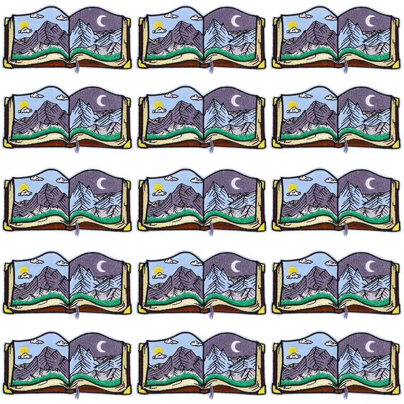 

10 pcs/lot Wholesale Embroidery Patch Iron On Patches For Clothing Thermoadhesive Patches On Clothes Decor Applique Sew Supplies