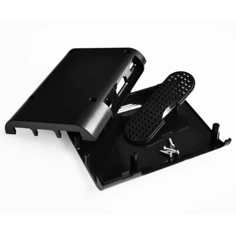 Custodia Caixa De Caixa Preta Shell, Caixa Abs, Raspberry Pi 3 Modelo B Plus, Raspberry Pi 3 2, 1 Pz