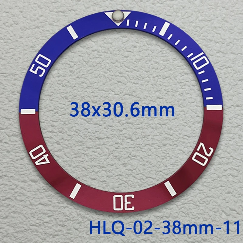 Elegant Beveled Aluminum Watch Bezel – 38mm x 30.6mm