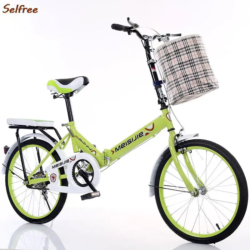 Selfree 20 Inch Folding Bicycle Light Road Adult Primary And Secondary School Students Children's RidingTools DropShipping 2023