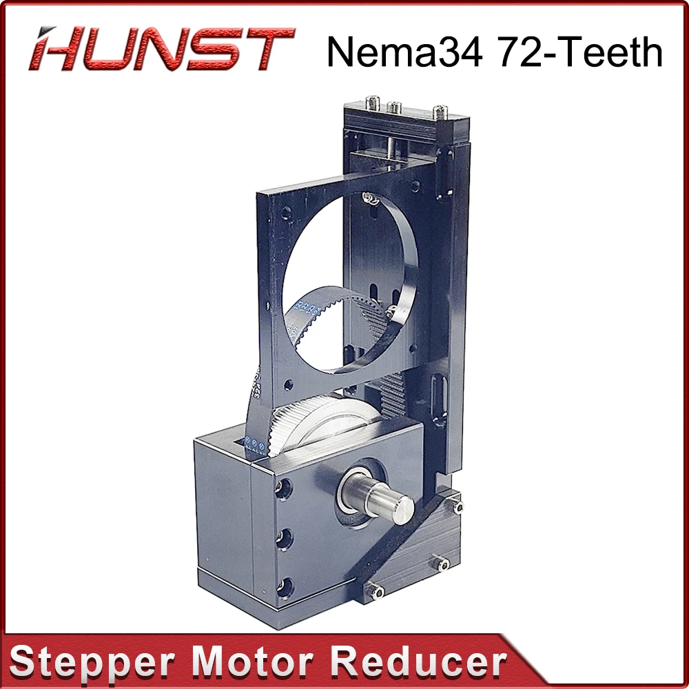

HUNST Stepper Motor Reducer Nema34 72-Teeth/Nema23 38-Teeth for CO2 Laser Cutting and Engraving Machine.