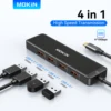 MOKiN 4 USB 3.1 10Gbps USB Hub Adapter Splitter Expander for PC Laptops Xbox Flash Drive HDD Consoler Printer Camera Keyborad 1
