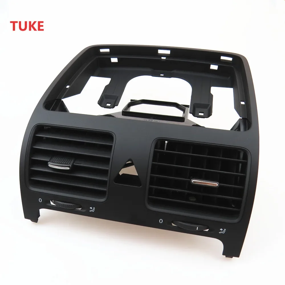 폭스바겐 사기타르 골프 MK5 래빗 1KD819728 1KD 819 704 1KD 819 703 용 자동차 앞 대시보드 중앙 에어컨 통풍구 키트