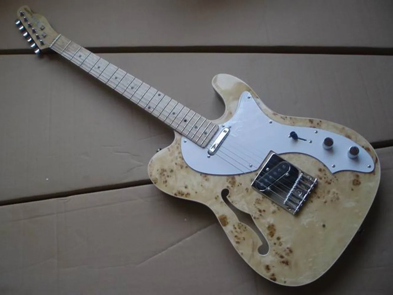 Wholesale Guitars custom top quality 6 strings electric guitar F Holes