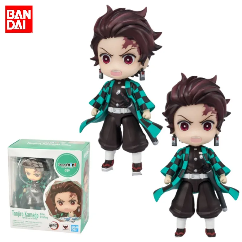 

Bandai Demon Slayer Anime Figure Figuarts mini 059 Kamado Tanjirou Action Figure Toys For Kids Gift Collectible Model Ornaments