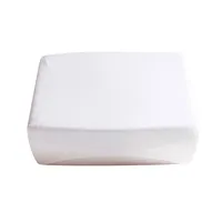 Pure Memory Foam Pillow, White Smooth Stretchy Cube Soft Pad Cushion,Neck Support Memory Foam ,  Soft Pad Cushion, Neck Support 1