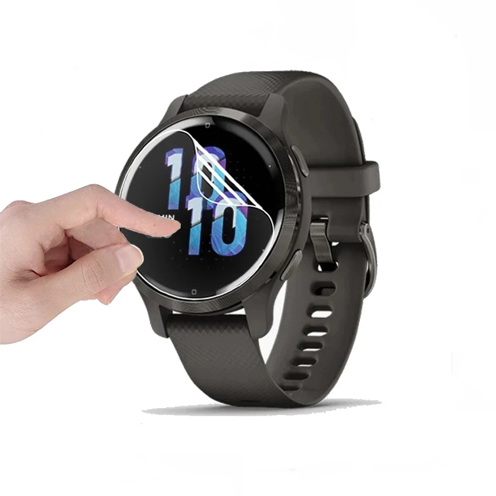 AGPTEK LW11 남성 여성 IP68 스마트 시계 화면 보호기 액세서리에 대 한 5pcs TPU 소프트 Smartwatch 지우기 보호 필름 커버