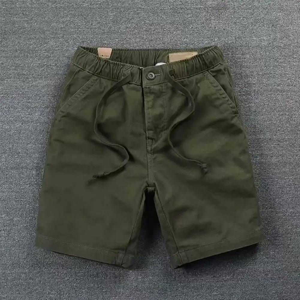 

Men Summer Shorts Soft Summer Cargo Pants Half Trousers Casual Wear Loose Men Shorts Summer Casual Pants