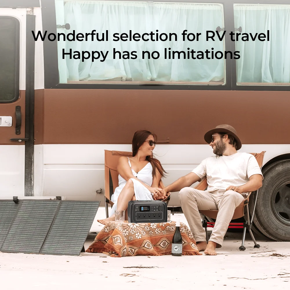 BLUETTI PS72 700W 716Wh Portable Power Station LiFePO4 Solar Generator For Camping RV Trip 2500+Cycles For Car Refrigerator TV 6